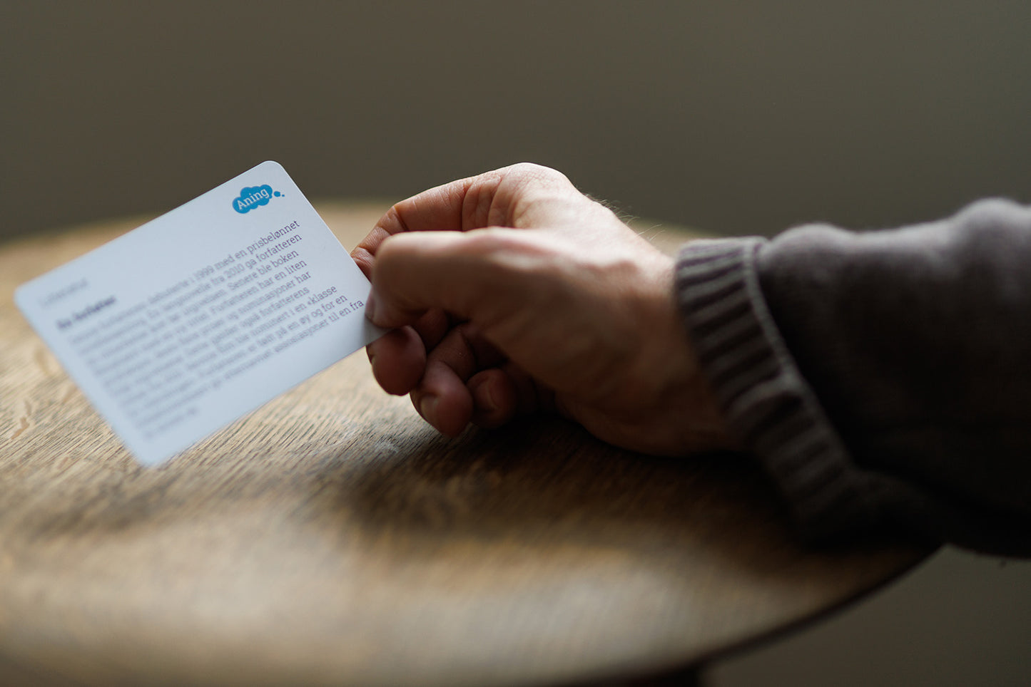 Aning spill nr 1. Spill med 150 spørsmål og svar